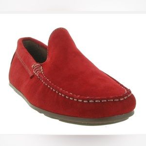 Men’s Armando Red Suede Moccasins